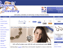 Tablet Screenshot of peninsulajewellery.co.uk